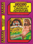 Tape Game Cover Program Power BBC B - Caveman Adventure
