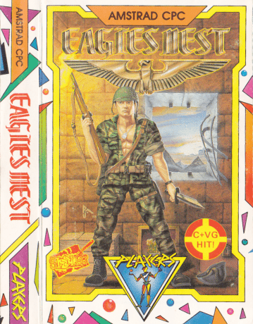 Tape Game Cover Players Amstrad CPC - Eagles Nest