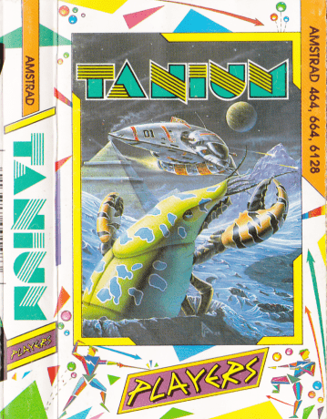 Tape Game Cover Players Amstrad CPC - Tanium