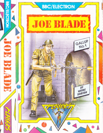 Tape Game Cover Players BBC / Electron - Joe Blade