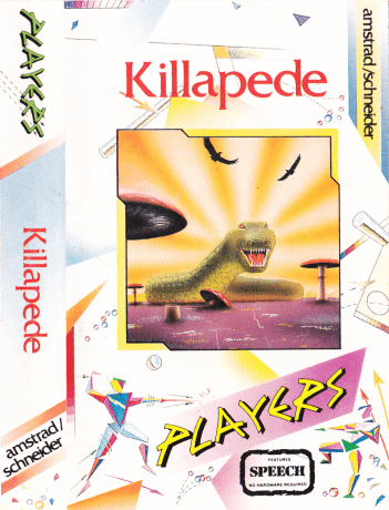 Tape Game Cover Players Amstrad CPC - Killapede