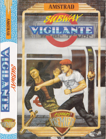 Tape Game Cover Players Amstrad CPC - Subway Vigilante