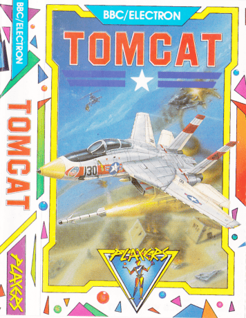 Tape Game Cover Players BBC / Electron - Tomcat