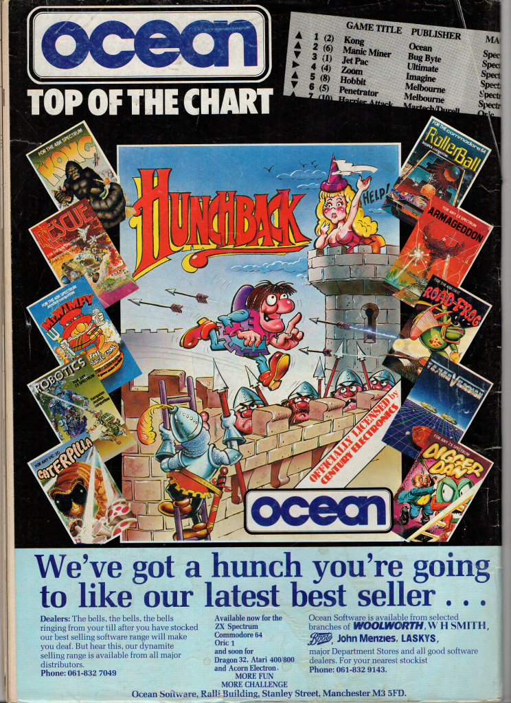 Game Advert Full Page by Ocean