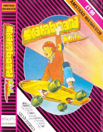 Tape Game Cover Silverbird Amstrad CPC - Skateboard Kidz