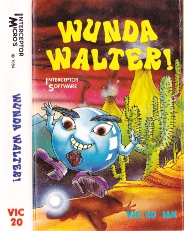 Wunda Walter! Vic 20 game from Interceptor Micros