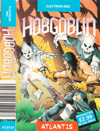 Tape Game Cover Atlantis Electron/BBC - Hobgoblin