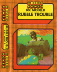 Tape Game Cover Micro Power BBC - Rubble Trouble