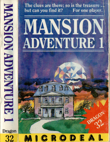 Mansion Adventure 1 Dragon game from Microdeal