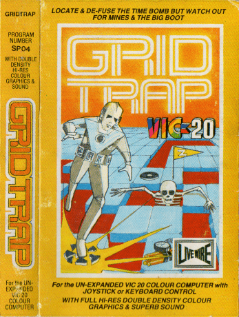 Gridtrap Vic 20 game from Livewire