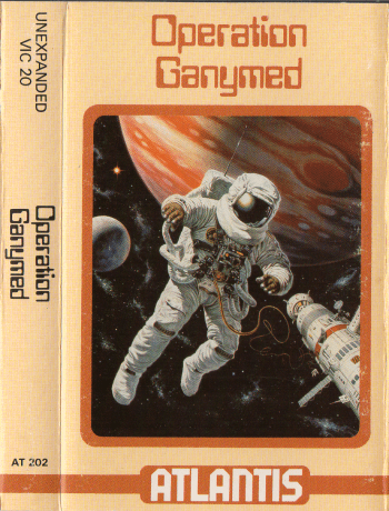 Operation Ganymed Vic 20 game from Atlantis