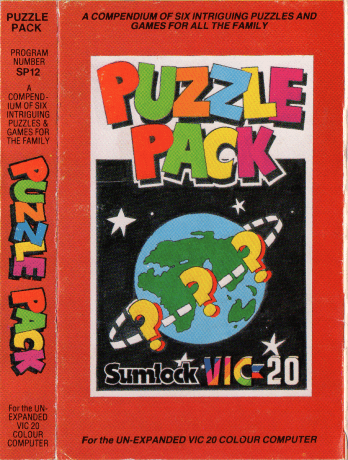Puzzle Pack Vic 20 game from Summlock