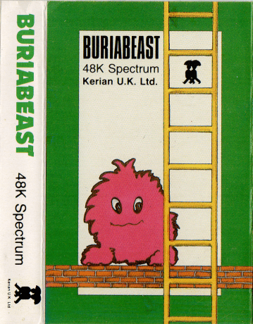 Buriabeast ZX Spectrum game from Kerian U.K. Ltd.