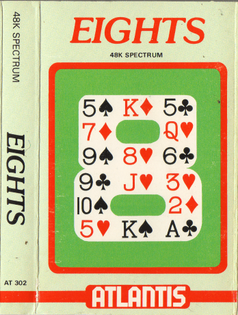 Eights ZX Spectrum game from Atlantis
