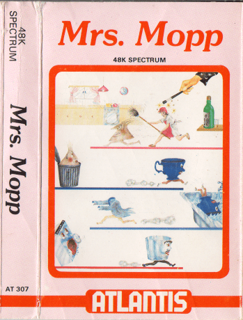 Mrs. Mopp ZX Spectrum game from Atlantis