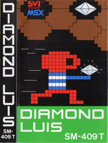 Tape Game Cover Spectravideo MSX - Diamond Luis