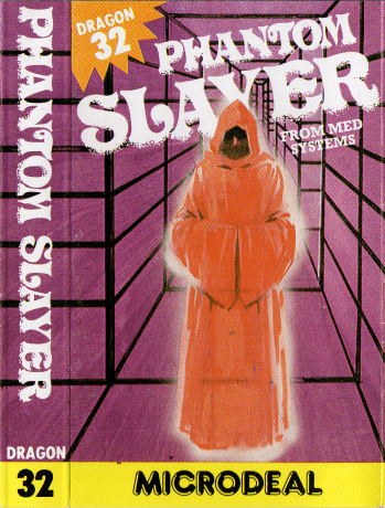 Tape Game Cover Dragon 32 / Tandy Microdeal - Phantom Slayer
