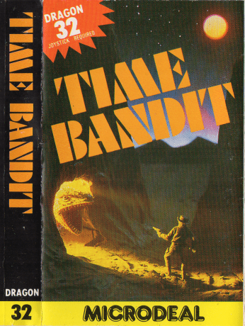 Tape Game Cover Dragon32/Tandy Microdeal - Time Bandit