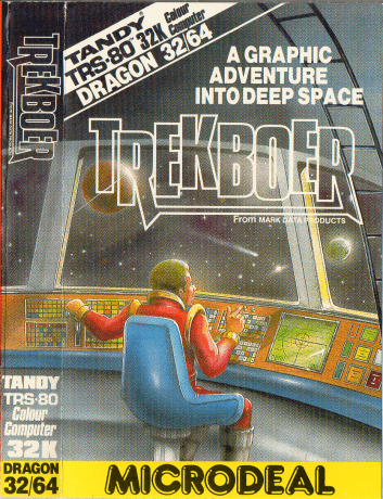 Tape Game Cover Dragon32/Tandy Microdeal - Trekboer