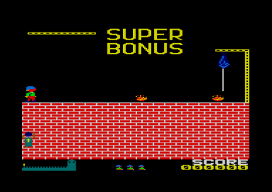 Title screen Hunchback Ocean 1C64