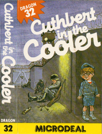 Tape Game Cover Dragon32/Tandy Microdeal - Cuthbert in the Cooler