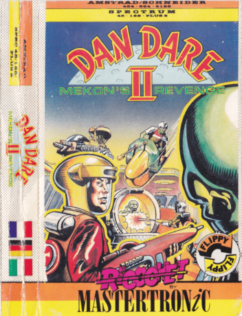 Tape Game Cover Amstrad CPC Schneider Ricochet - Dan Dare II