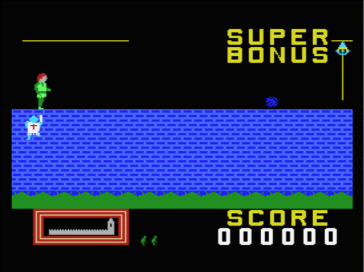 Title screen Hunchback Ocean MSX