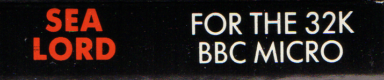 Tape Game Cover Bug-Byte BBC B - Sea Lord V1