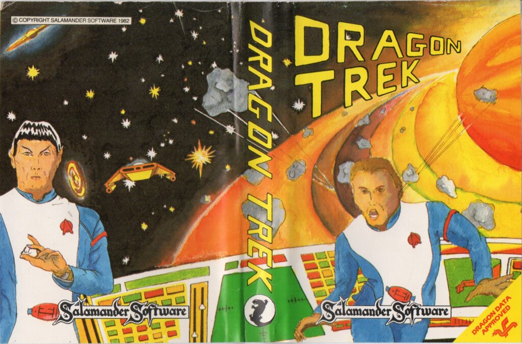 Full Cover Dragon Trek Salamander Software Dragon 32