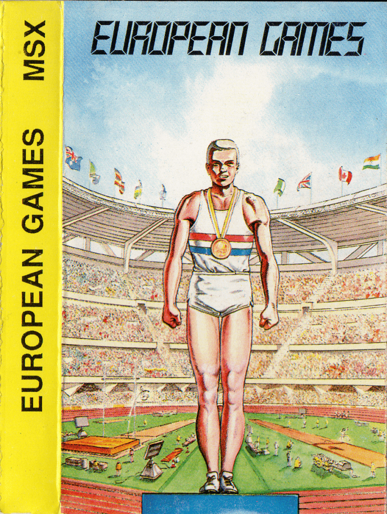 Tape Game Cover Tynesoft MSX - European Games