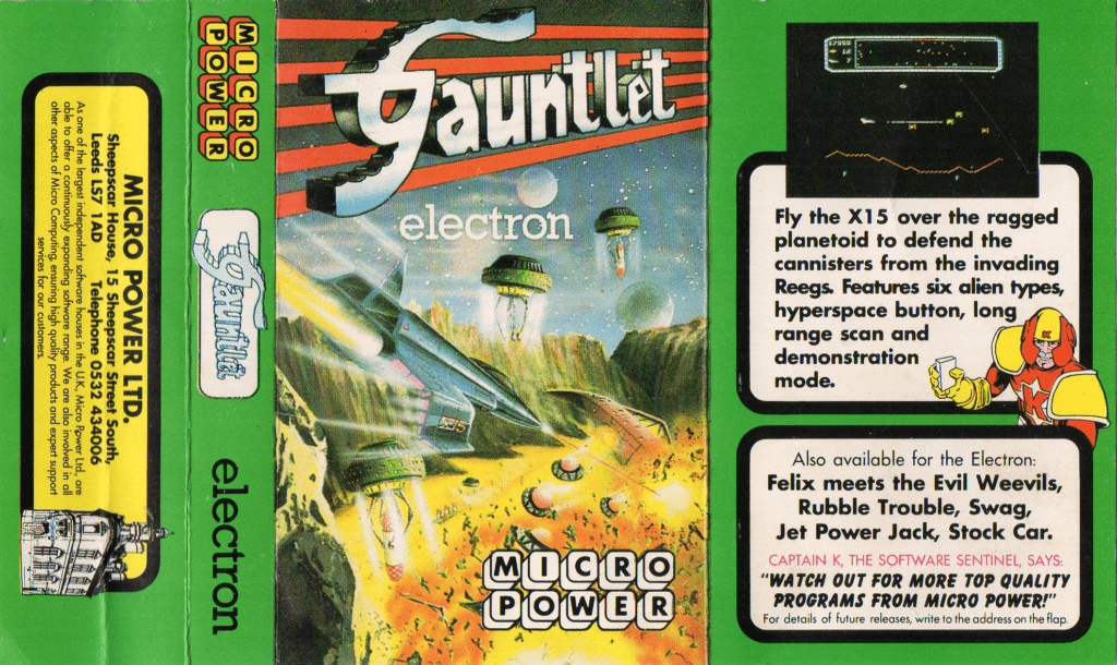 Collector Insights Gauntlet front cover - white logo