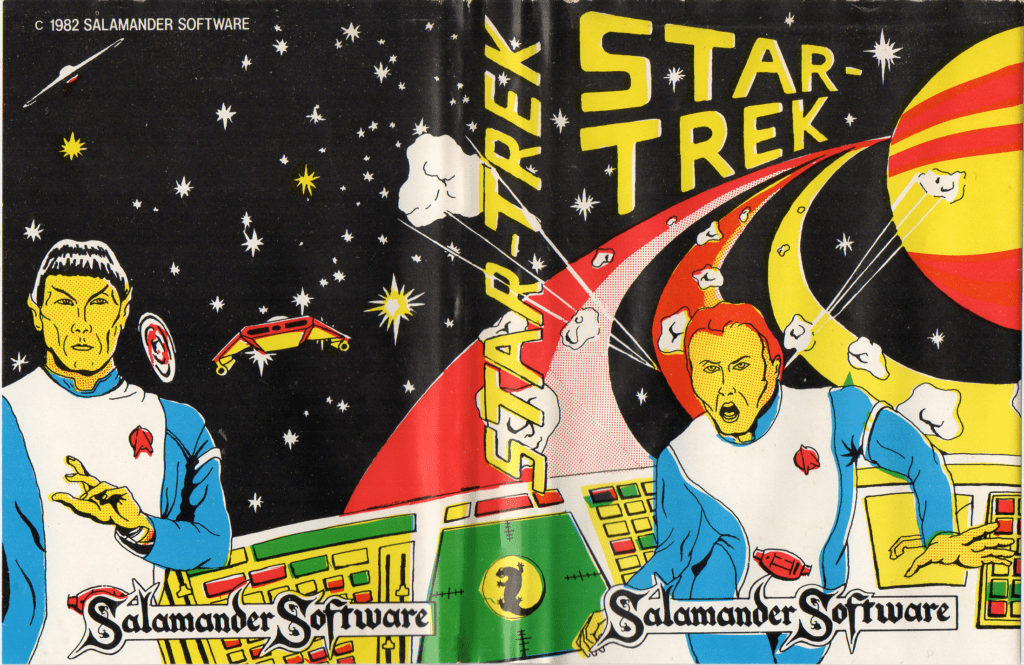 Full Cover Star Trek Salamander Software Dragon 32