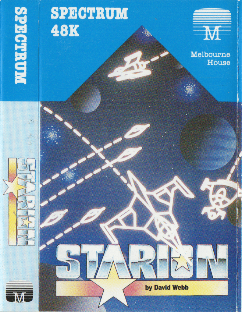 Tape Game Cover ZX Sinclair Spectrum 48K Melbourne House- Starion