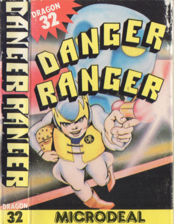 Tape Game Cover Dragon32/Tandy Microdeal - Danger Ranger