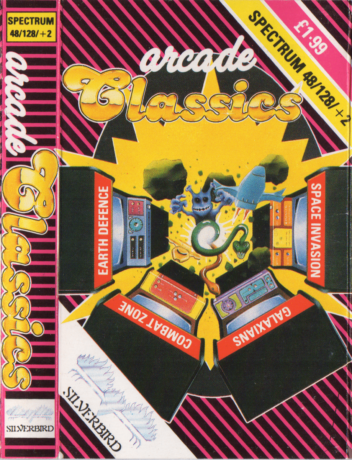 Tape Game Cover ZX Sinclair Spectrum Silverbird - Arcade Classics