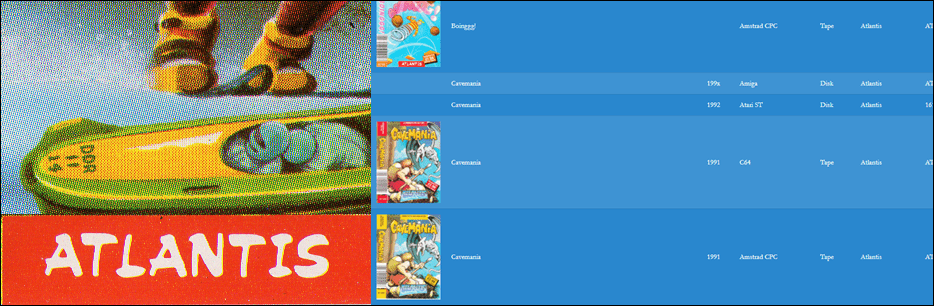 Atlantis Softology section