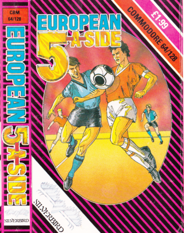 Tape Game Cover Commodore 64 C64 Silverbird Firebird - European 5-A-Side