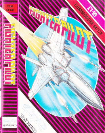 Tape Game Cover Commodore 64 C64 Silverbird Firebird - Fighter Pilot