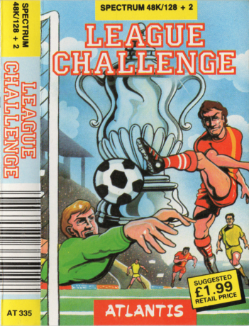 Tape Game Cover ZX Sinclair Spectrum Atlantis - League Challenge