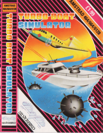Tape Game Cover Amstrad CPC / Schenider Silverbird - Turbo Boat Simulator
