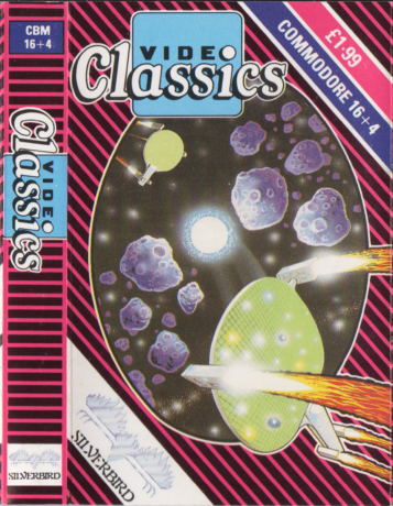 Tape Game Cover commdore C16/Plus4/C116 Silverbird - Video Classics