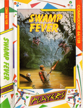Tape Game Cover C64 Commodore Players - Swamp Fever