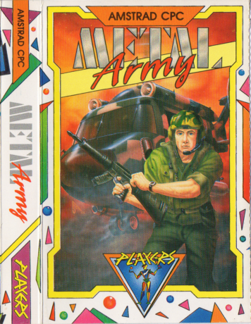 Tape Game Cover Amstrad CPC / Schneider CPC Players - Metal Army
