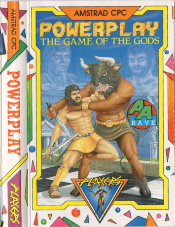 Tape Game Cover Amstrad CPC / Schneider CPC Players - Powerplay
