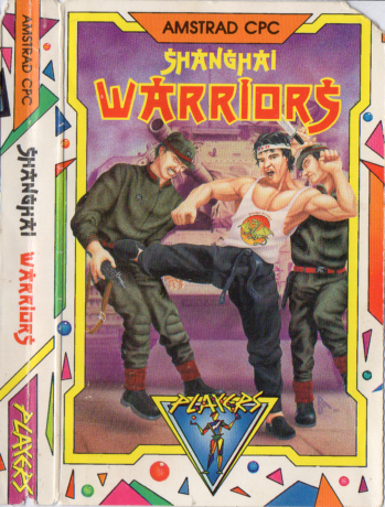 Tape Game Cover Amstrad CPC / Schneider CPC Players - Shanghai Warriors