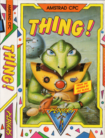 Tape Game Cover Amstrad CPC / Schneider CPC Players - Thing!