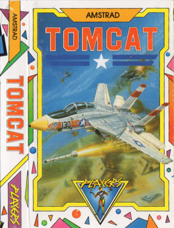 Tape Game Cover Amstrad CPC / Schneider CPC Players - Tomcat