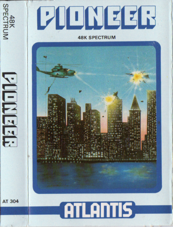 Tape Game Cover ZX Sinclair Spectrum Atlantis - Pioneer