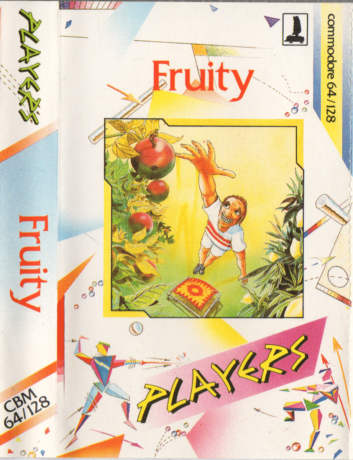 Tape Game Cover Commodore 64 C64 Players - Fruity