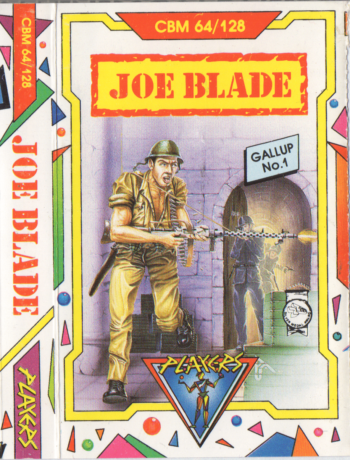 Tape Game Cover Commodore 64 C64 Players - Joe Blade
